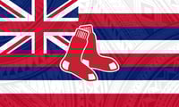 Boston Red Sox Hawaiian Flag