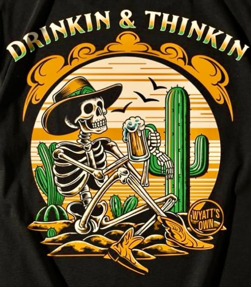 Image of Drinkin and Thinkin (tank)