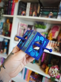 Image 2 of Horquilla Book lover azul