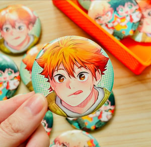 Image of [NEW] Button [Haikyuu, Sk8, MHA, Given]