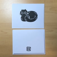 Image 2 of Cat Block Print Cards