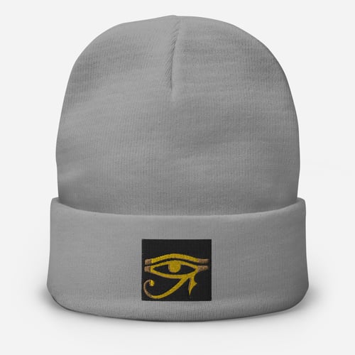 Image of Eye am Embroidered Beanie