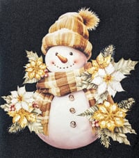 Image 3 of Golden Stowman Christmas Apron (black)