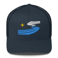 Image 2 of Mirror of the Sky Trucker Cap