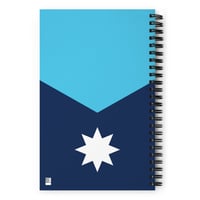 Image 2 of Minnesota Flag (Horizontal) Spiral Notebook