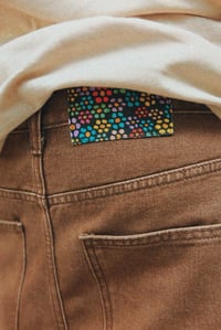 Image 4 of Brown Denim Work Shorts 