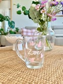 PERSONALISED GLASS MUGS 