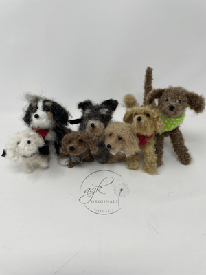 Image of Mini posable pups