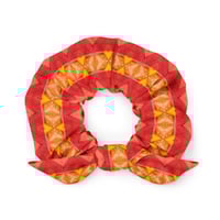 Image 2 of Orange Canna Lily Hair Scrunchie