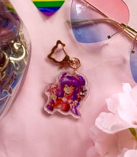 Image 3 of Ranma 1/2 Shampoo Charm 2 Inches Holographic