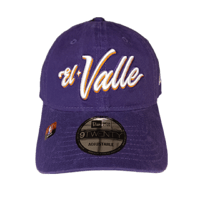 Image 2 of New Era 9twenty Phoenix Suns Hat Cap El Valle Logo Adjustable New Purple