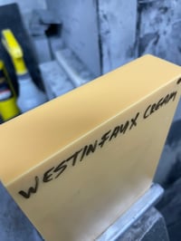 Image 7 of Westingfaux Cream Crosscut Paper G-carta