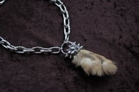 Image 4 of Dead Good spikey hare foot necklace