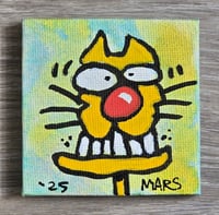 Image 1 of Spe 1 2.5x2.5 Inch Original Painting by Joey Mars 