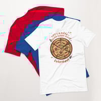 Image 2 of Life's A Pizza Unisex t-shirt many colors