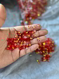 Image 2 of Flaming Hot - 6mm Jelly Resin Rhinestone