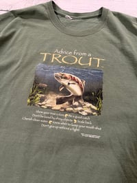 Image 2 of Vintage Advice From a Trout Tee - No Size Tag