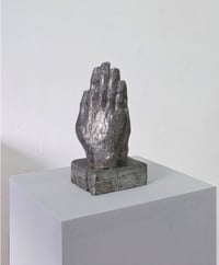 Image 1 of Gotscha Gosalishvili, Praying Hands (after Dürer), 2010, tin, 32 x 15 x 15cm 