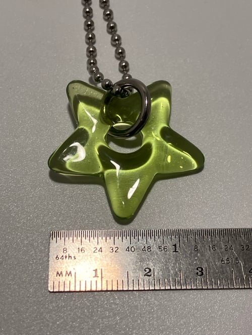 Image of lime green star