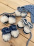 Wool Booties - 0-6 months - Handmade in Ireland Image 6