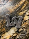 L brooch Silver 