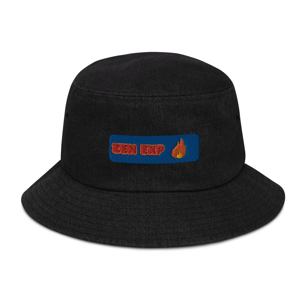 ZEN EXP - Flaming Denim bucket hat