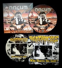 Image 1 of Nasum / Agathocles "split" 7" Picture Disc