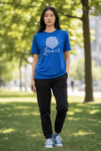 Image 4 of Get Use 2 It Logo T-shirt (Blue)