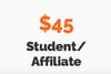 1 Year " Student/ Affiliate" Membership Package.