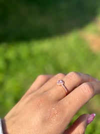 Image 7 of Rosegold Camellia Sterling Silver Ring