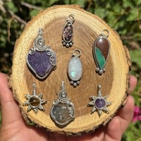 Image 5 of Chrysoprase in Silver 💚🤎