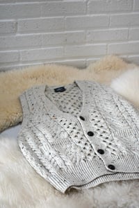 Image 8 of Buttoned Vest - Made in Ireland