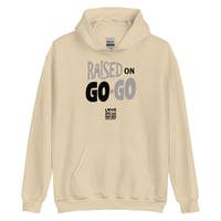 Image 1 of LOVEDCGOGO "RAISED ON GOGO - KINGS" Unisex Hoodie (see color options)