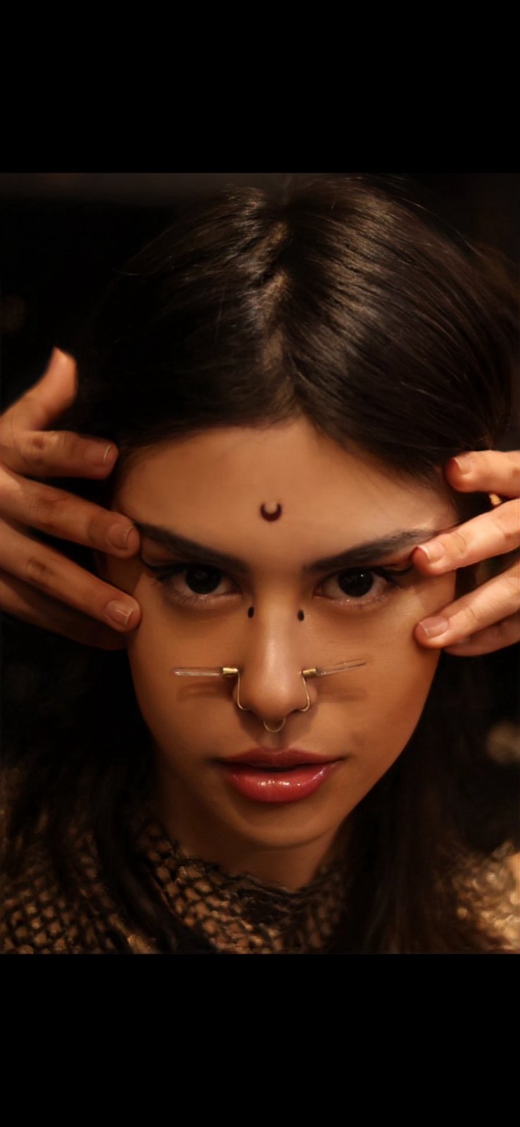 Double Quartz Nose Cuff | Zeltia