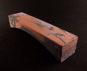 Image of Wired Ramps U Bench (Dark Grey, Light Purple and Brick)