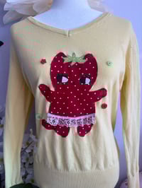 Image 4 of Strawberry Baby Kitty Top 🍓🐱♡ (M)