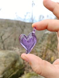 Image 1 of Purple Heart Pendant