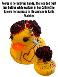 Image 3 of Ms.Elaine Designer Rubber Duck Felicia Loves God 