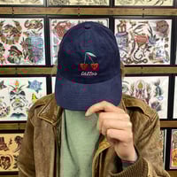 Image 1 of Corduroy cherries dad hat