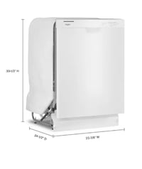 Image 2 of Whirlpool Dishwasher - WDF341PAPW