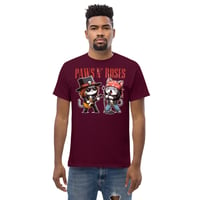 Image 2 of Paws n Roses Unisex classic tee