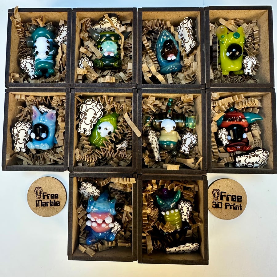 Image of “Oddlings”Blind box pendant series 1