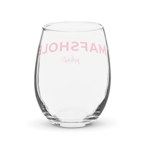 MAFSHOLE Stemless wine glass