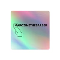 Image 3 of MAROZINETHEBARBER Holographic stickers