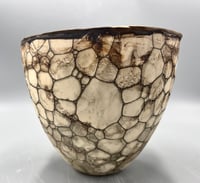 Image 2 of Small Lake Bottom Vessel with Bronze interior- Deanna Hergt Willmott