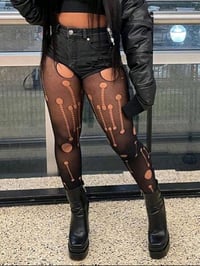 Image 3 of HOE ( BLACK) TIGHTS 