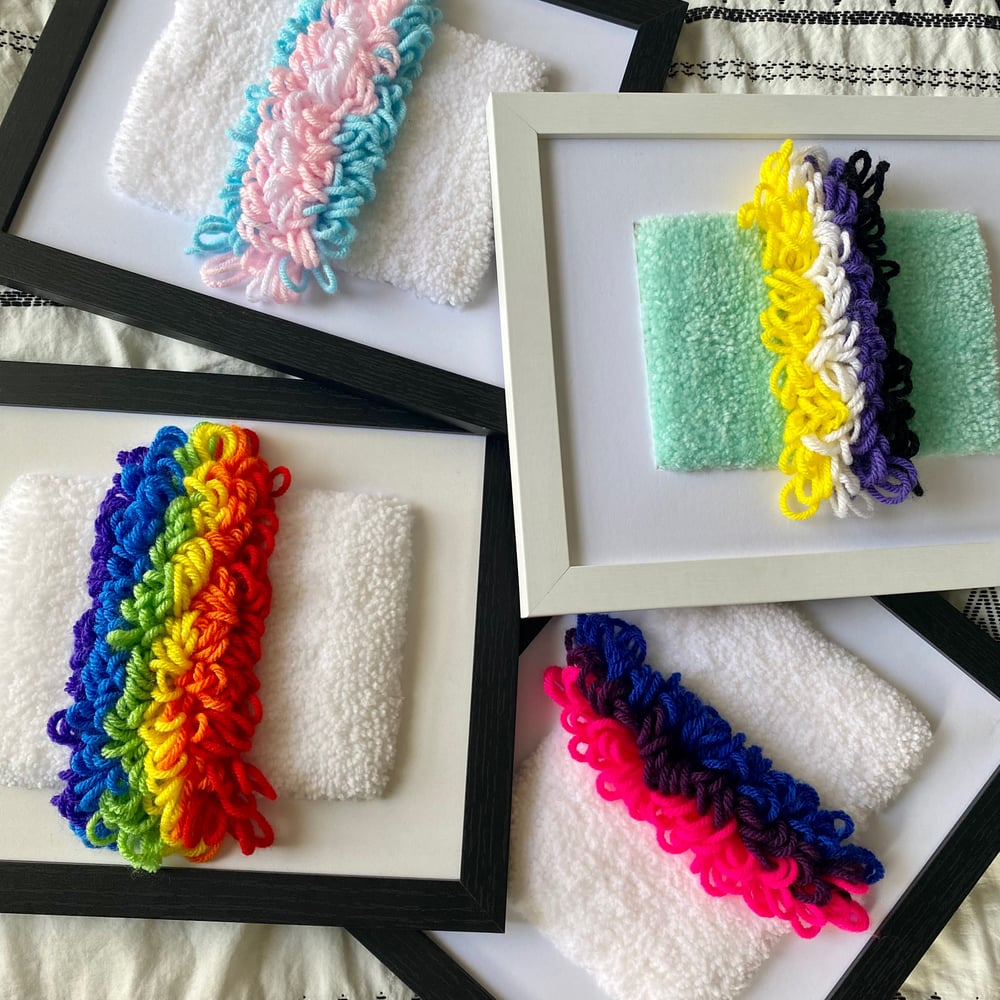 Image of Pride Loop Little Rug Frames