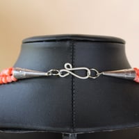 Image 6 of 3 Strand Coral Necklace