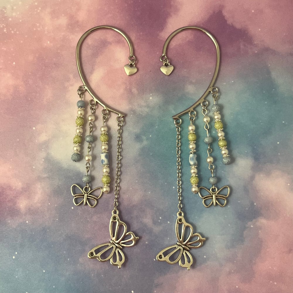 Image of Butterfly Ear Cuffs