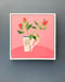 Image of Roses in a Handmade Cup